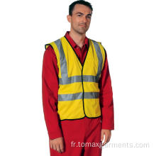 Hi Vis Safety Vest pour les travailleurs portent